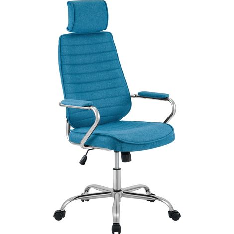 Silla de Oficina Rako Tela Azul