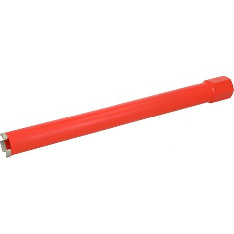 Couronne diamantée professionnelle 1 1/4'' pour forages à eau Ø 42 x 450 mm