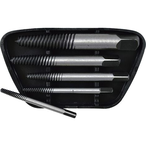 Estrattore viti JBM 8435034514964 5 pezzi trattato termico spirale