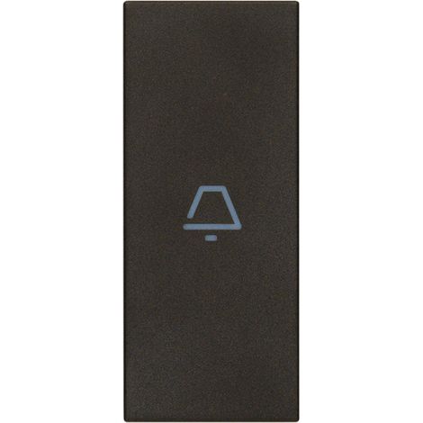VIMAR - 31000A.CG Tasto 1M assiale simbolo campanello nero