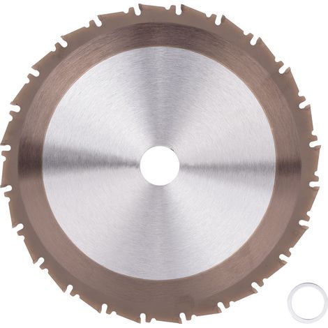 24-Zahn-Trennscheibe aus Wolframkarbid, 210 mm, für Holz, 25,4 mm Bohrung (1/4)