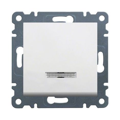 Lumina  Pulsador indicador luminoso blanco polar WL0410