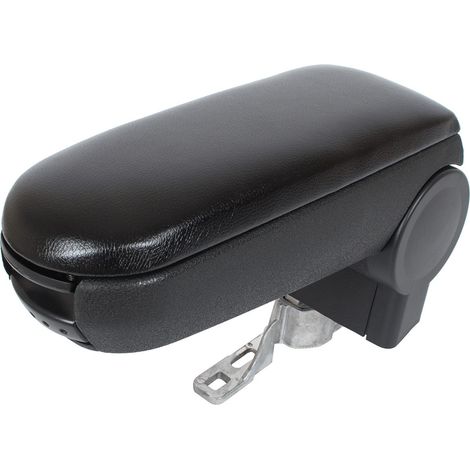 Juego de reposabrazos para Audi A4 B5 94-01, cuero ecológico negro + kit de instalación (1/2)