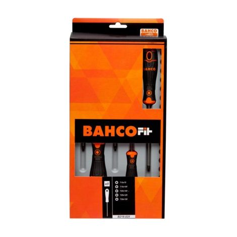 JUEGO 5 DESTORNILLADOR BAHCOFIT TORX - BAHCO