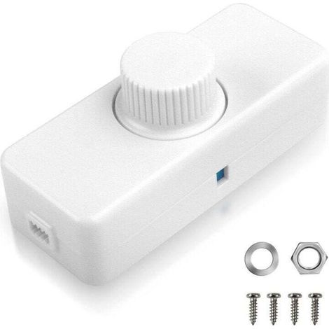 Variateur de Lumiere LED 3W-100W Interrupteur Variateur et Variateur Rotatif 220-240V avec dimmable Bouton intelligent pour dimmable Lampes Led etc. (1/5)