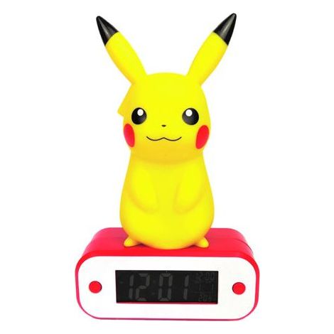Lampara led reloj despertador teknofun madcow
