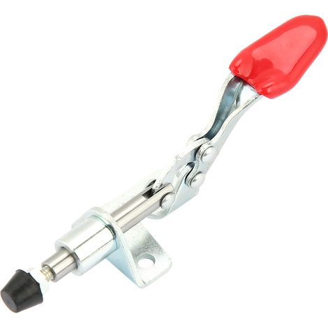 Lot de 2 pinces à genouillère verticales à fixation rapide en fer galvanisé (1/5)