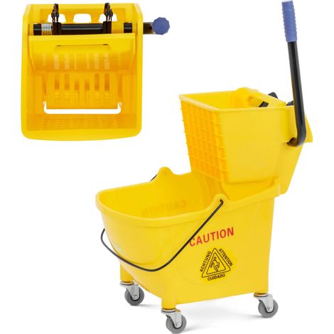 Carrello per la pulizia dei pavimenti con strizzatore 24 l (1/5)