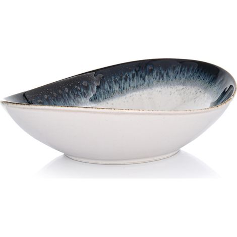 Wunderschöner, tiefer Suppenteller aus Porzellan, 22 cm, Time Dim Duka (1/5)