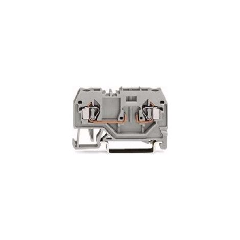 2-adriger Sammelschienenverbinder 4mm2 grau 281-916 (1/2)
