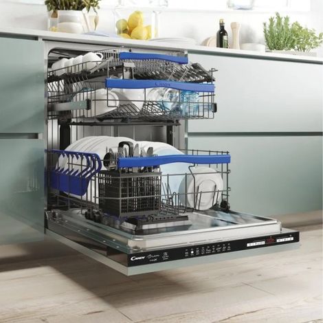 Lavastoviglie incasso Candy CDIM6C3DFB02 16 coperti a scomparsa totale classe C (1/2)