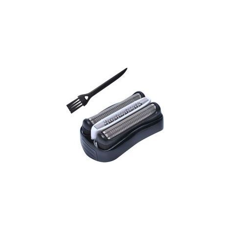 Tête de rasage 32B, compatible avec les rasoirs électriques Braun. À utiliser avec les rasoirs sans balais Braun Series 3 3090cc, 3050cc, 3040s, 3020, 340 et 320 de Poweka. (1/4)