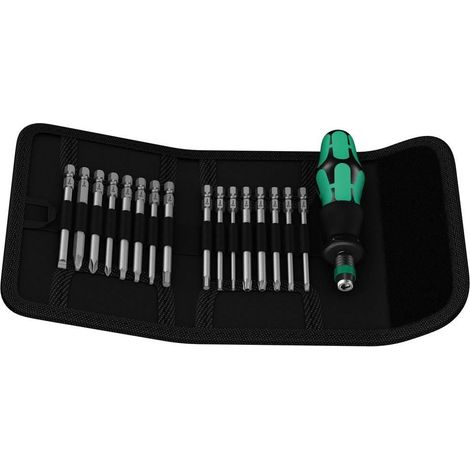 Wera Kraftform Kompakt 60 juego de puntas de acero