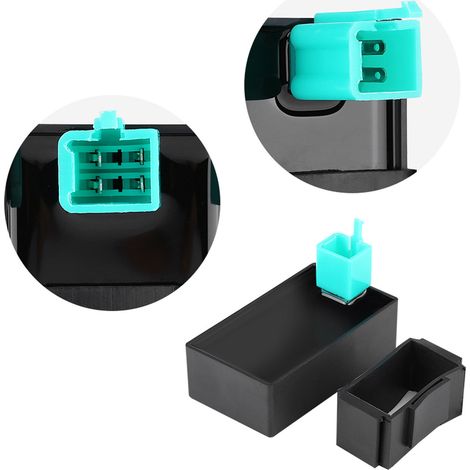 Boîte CDI DC 4 broches compatible avec scooters 50cc 70cc 90cc 110cc ATV DY100 (1/5)