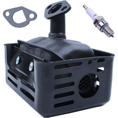 Ensemble échappement silencieux pour Honda GX160 GX200 5.5hp 6.5hp pièces de rechange (1/4)