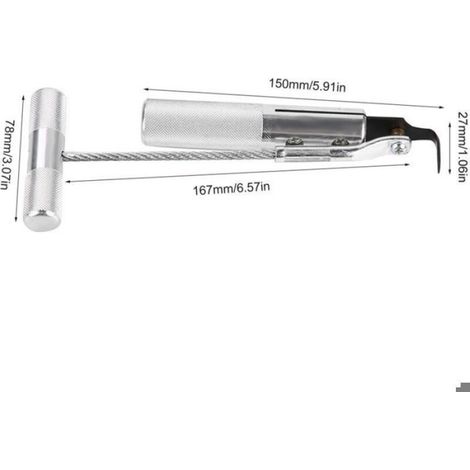 Outil de coupe de retrait de couteau en verre de pare-brise de dissolvant de pare-brise professionnel automatique de voiture (1/5)
