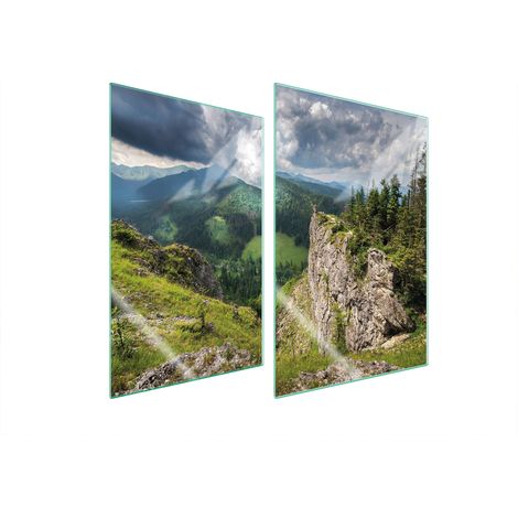 PIASTRA PROTETTIVA IN VETRO PER PIANO CUCINA 2x35x52 (1/5)