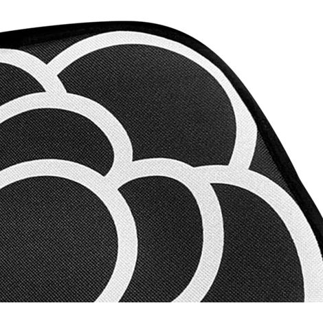 Coussin de siège auto avec motif élégant, confortable et résistant, housse de siège auto d'été universelle pour la première rangée de voitures (1/5)