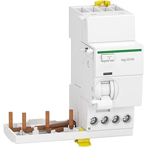 Schneider Electric Differenzschutzschalter Acti9, neutrale Farbe 40A