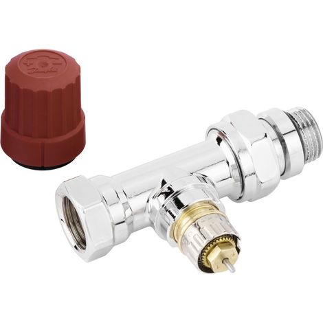 Danfoss Cuerpo de válvula RA-NCX 15 R 1/2, DG, cromado, 013G4238