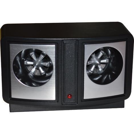 REPELLENTE AD ULTRASUONI PER TOPI - 300mq - "2 speaker" - dispositivo MAURER (1/2)