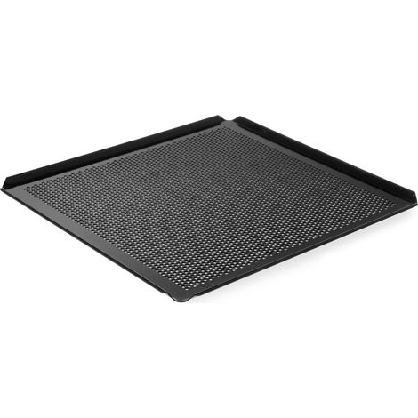 Bandeja de horno GN2/3 perforada de teflón con 4 bordes - Hendi 808412