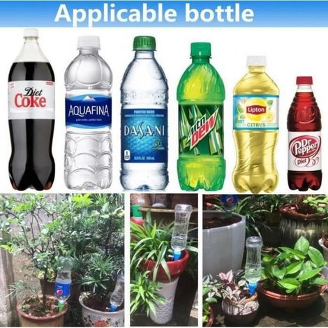 12pcs Irrigation Goutte à Goutte Kit, Réglable Irrigation de Plante Automatique Plantes Irrigation Système pour Jardin intérieur (1/4)