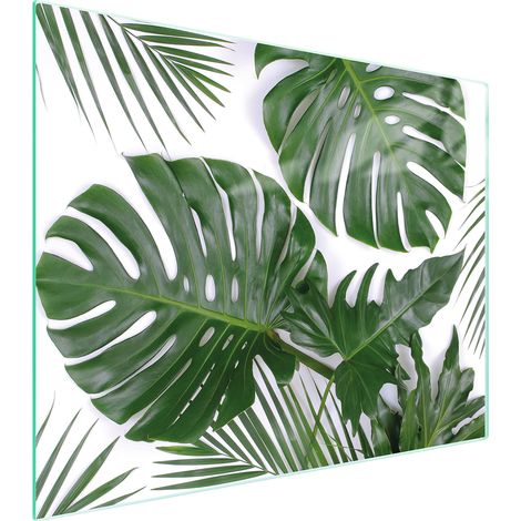 Glasschneidebrett 52x40 MONSTERA (1/5)