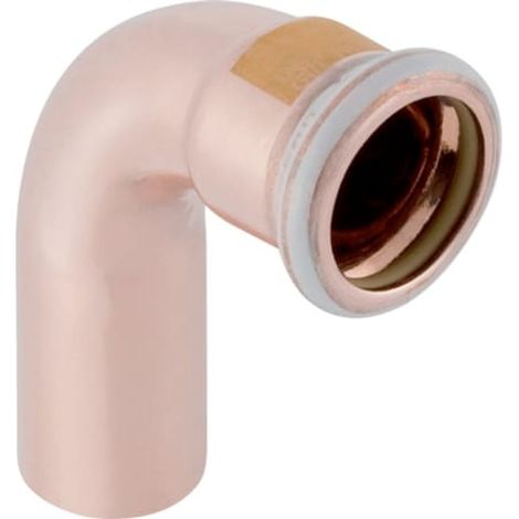 Geberit Mapress Cobre Codo con extremo de inserción (Gas), DN 32, 34511