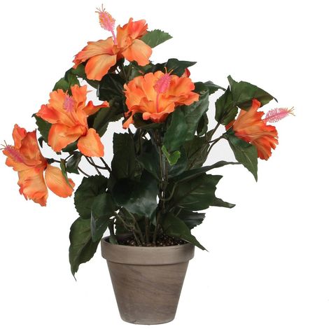 Mica Decorations Plante artificielle Orange H40xl30xL30cm (1/4)