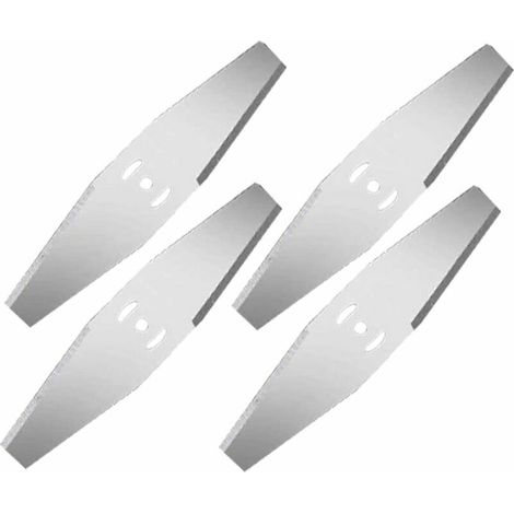 VURAHOME - 4pcs Remplacement des Têtes de Lame de Coupe-Herbe Tondeuse à Gazon Lames de Débroussailleuse Têtes de Lame De Désherbant, Lame à Dents et Lame en Acier Inoxydable et Lame en Plastique 1503 (1/5)