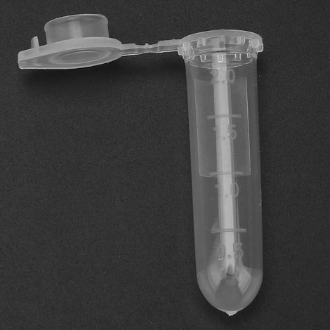 Tube de centrifugation 0.5ml/2ml/10ml, flacons en plastique pour laboratoire, récipients d'échantillonnage (1/4)