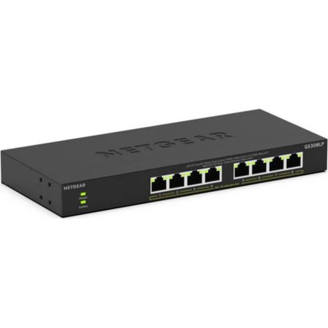 Netgear GS308LP-100EUS, Interruptor/Conmutador (1/5)