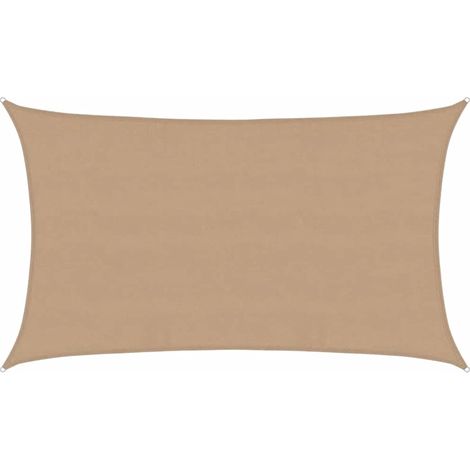 Maison Exclusive - Sonnensegel 160 g/m² Taupe 5x8 m HDPE