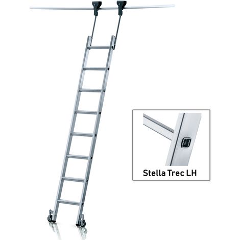 ZARGES Stella Trec LH - LM-Sprossen-Regalleiter 14 Sprossen (1/5)