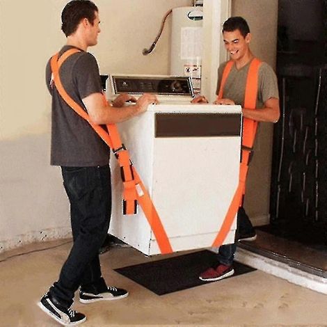 Ceinture d'épaule pour chariot élévateur de 250 kg, pour le levage et le déplacement de meubles, idéale pour le transport en équipe et le déplacement de panneaux de signalisation. (1/3)