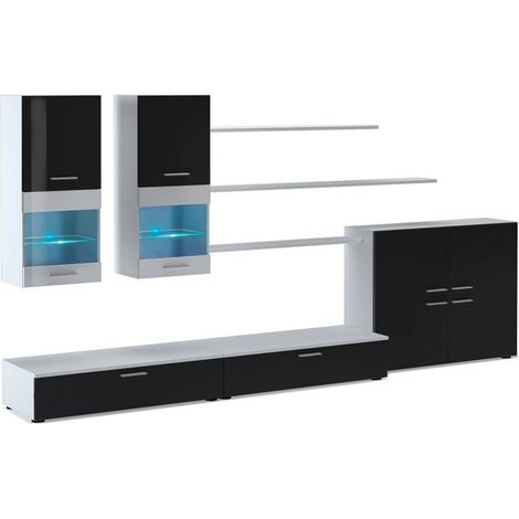 Salón Beta Blanco - Negro 300cm (ancho) x 189cm (alto) (1/5)