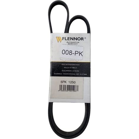 5pk1250 cinghia poly-v alternatore servizi marca flennor (1/5)