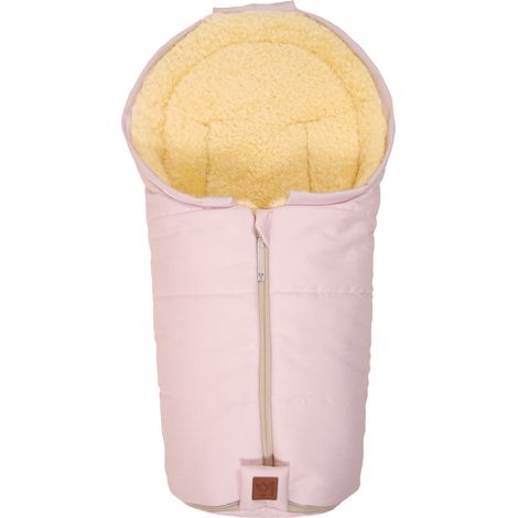 [NEUWERTIG] B-Ware Kaiser Emma Lammfell Fußsack Für Babyschale Waffle Rose 0 Bis 12 Monate Größe 0