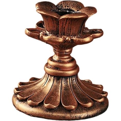 Bardusch Lot de 2 bougeoirs vintage pour bougies de Noël pour décoration d'intérieur (1/5)