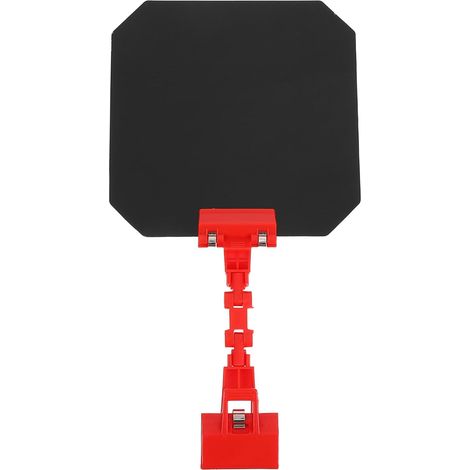 Équipement de soudage réglable avec panneau opaque 7 x 13 pouces et clip rotatif, en plastique (1/5)