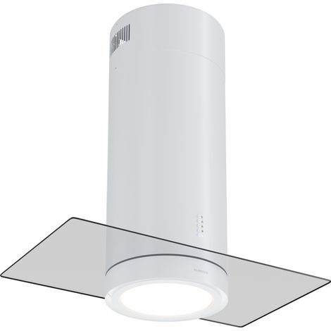 Klarstein Beretta Premium Campana extractora de isla Aplicación Extracción/recirculación e aire 544 m³/h Led Filtro de carbón activo