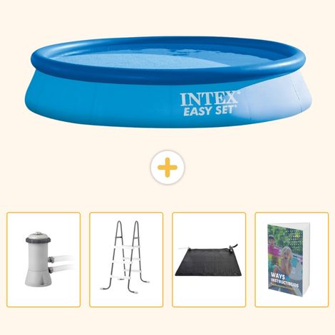 Intex Piscine Easy Set Ronde - 366x76 cm - 5-pièces SCB128 (1/5)