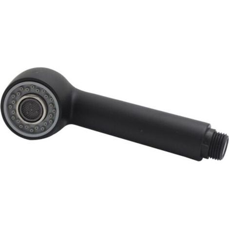 Ulisem1pc Douchette Robinet Cuisine Jets Tête de Douche Remplacement Douchette pour Mitigeur Cuisine, Noir (1/3)
