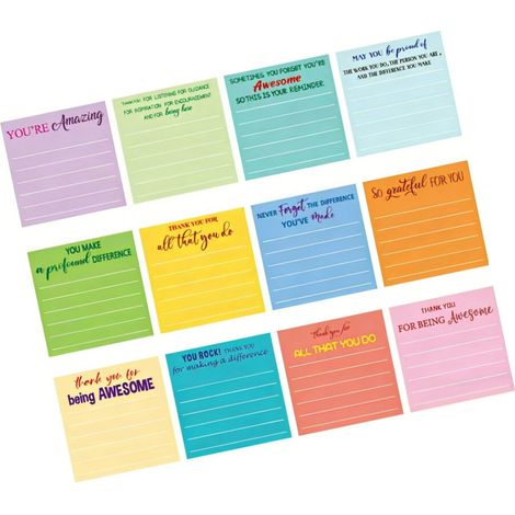 Blocco note quadrato, 360 fogli, post-it - 1