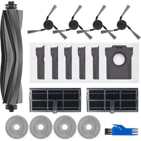 Kit accessoires pour Dreame X40 Ultra Complete / X40 Master / L40 Ultra/Mova P50 Pro Ultra Robot Aspirateur, 1 Brosse Principale, (1/4)