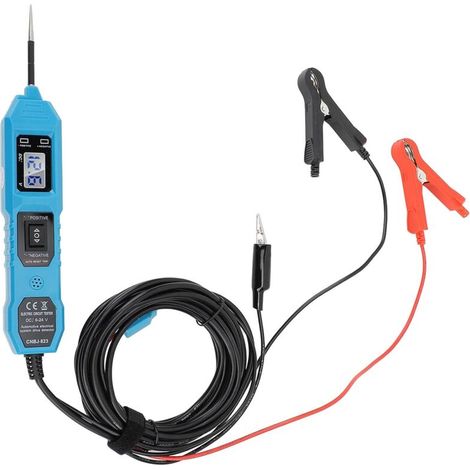 DC 6-24V Automotive Electrical Circuit Tester Power Supply Circuit Probe Tester Multifunctional Automotive Circuit Tester Diagnostic Tool with Headlight (1/5)