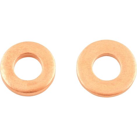 atelier consommables 31746 Rampe commune injecteur Rondelle de cuivre, 14.60 x 7,5 x 1,3 mm, Lot de 50