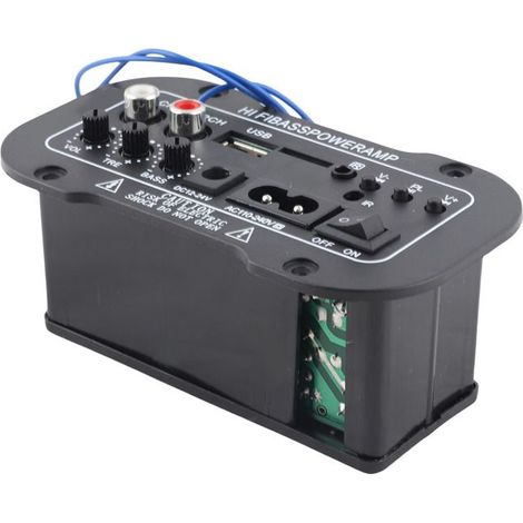 Amplificateur Bluetooth HIFI Amplificateur Bluetooth numérique de 5 pouces auto embarquee