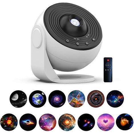 Projecteur d'intérieur galaxie HD avec lampe étoilée et haut-parleur Bluetooth (1/5)